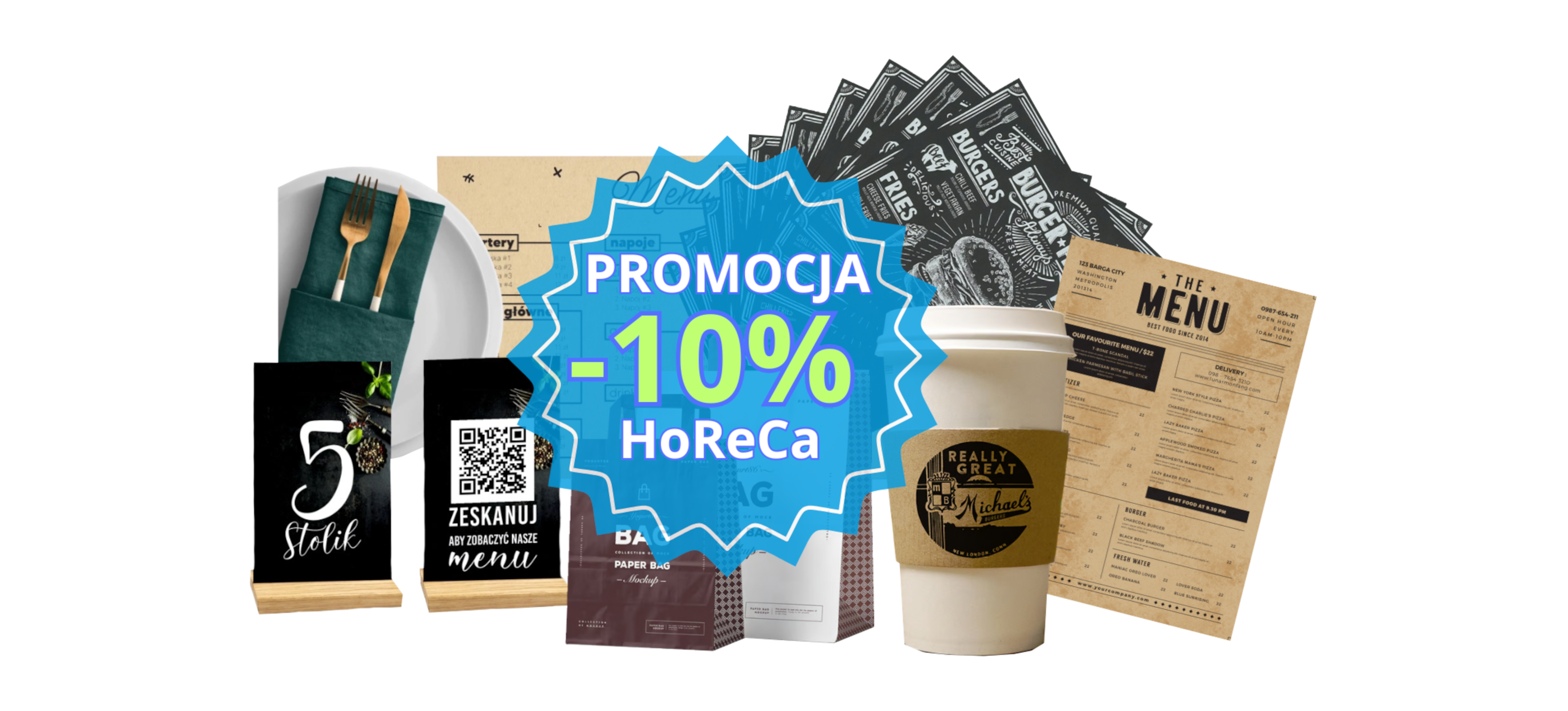 <h1 class="bg-color" data-color="#ebebeb" style="font-family: " open="" sans",="" helveticaneue,="" helvetica,="" arial;"="">Profesjonalne wyposażenie dla gastronomii </h1><p>Wszystko dla restauracji, kawiarni i hoteli z rabatem 10%       Zadbaj o styl, funkcjonalność i jakość – w najlepszej cenie!</p>